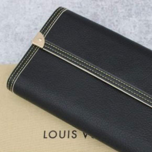 Louis Vuitton Suhali Leather Porte Tresor International Trifold Wallet -PRISTINE - Picture 15 of 16